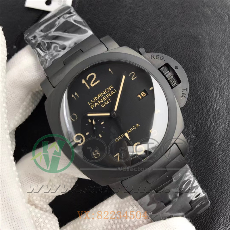 VS廠沛納海PAM438黑陶瓷v3版評(píng)測(cè)（VS沛納海438v3版做工怎么樣）