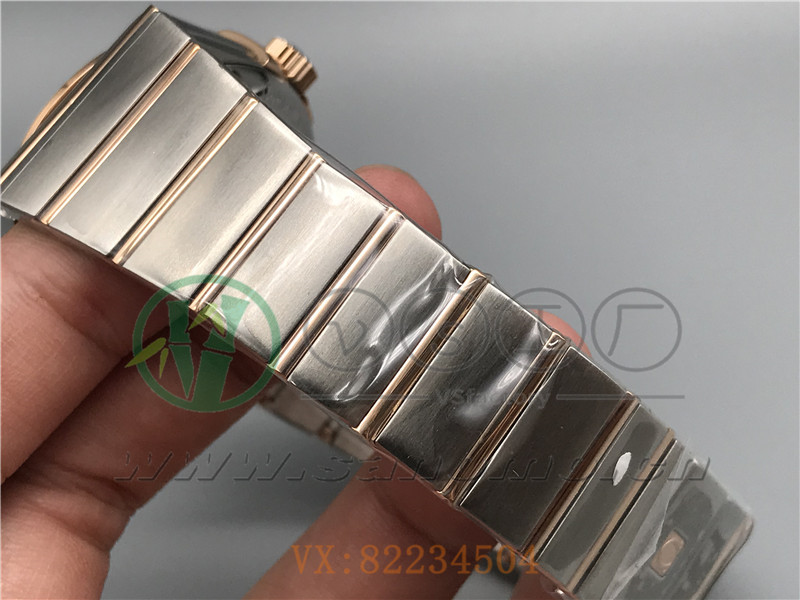 VS廠歐米茄星座38mm間金金面產(chǎn)品展示