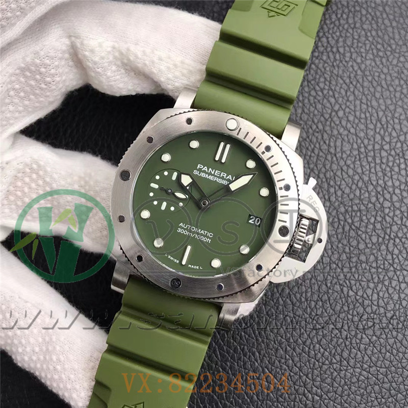 VS廠沛納海pam1055綠海魂細節怎么樣（VS沛納海1055值得入手嗎）