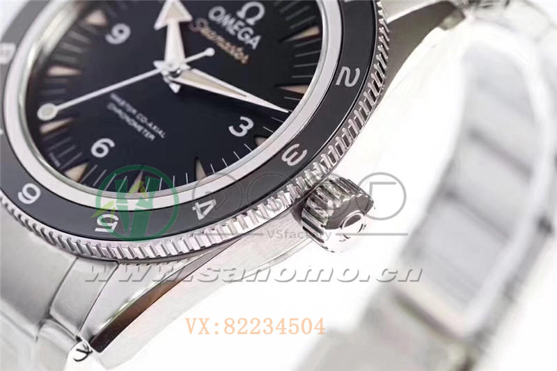 VS廠復(fù)刻歐米茄海馬007幽靈黨升級v2版對比正品深度評測