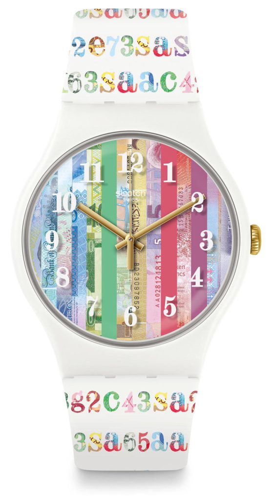 綻放獨特光彩！Swatch COLOURSHIFT腕表耀眼亮相《經(jīng)濟學人》175周年慶