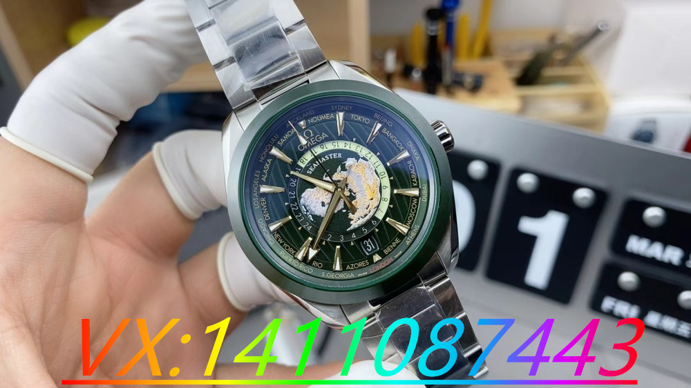 VS廠歐米茄海馬150世界時(shí)對(duì)比正品評(píng)測(cè)