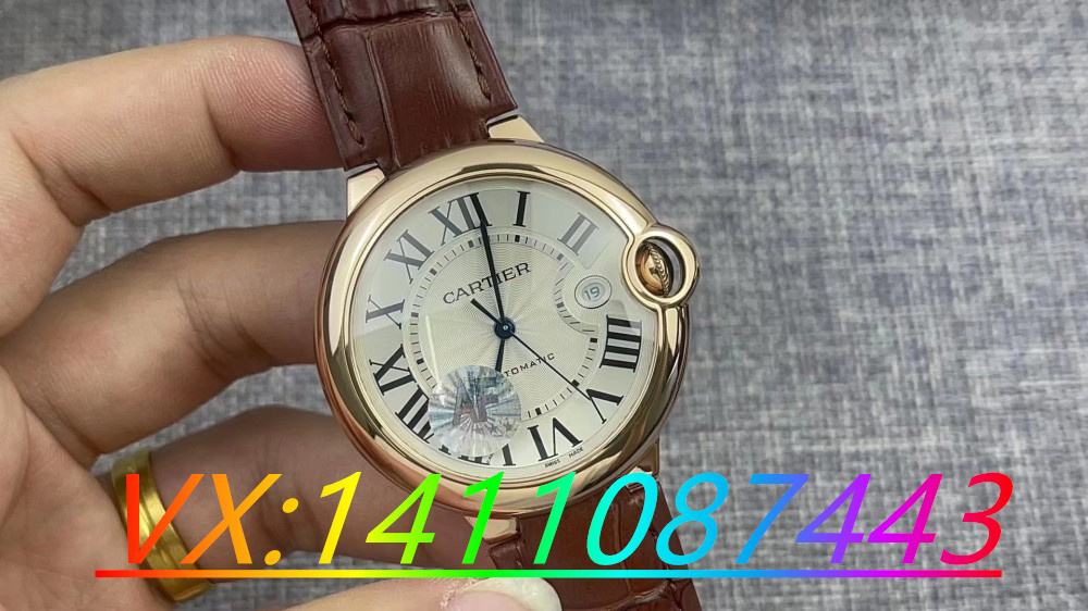 AF廠(chǎng)卡地亞藍(lán)氣球玫瑰金42尺寸搭配2824機(jī)芯值得入手嗎？
